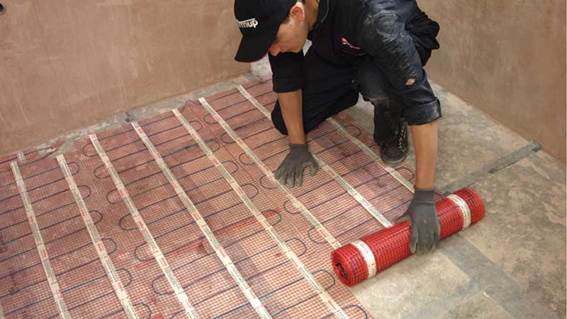 podlahové vytápění pro dlažbu